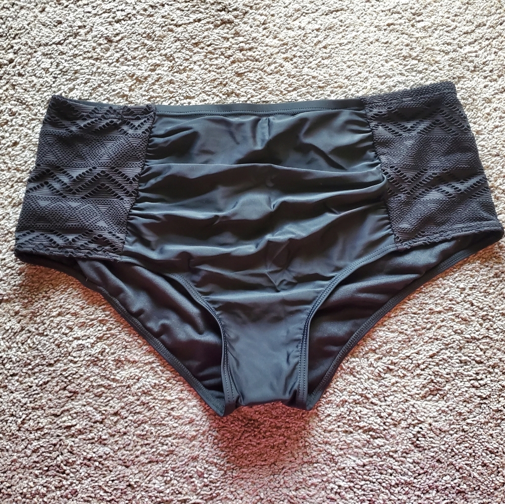 Black Swim Bottom, 3XL
